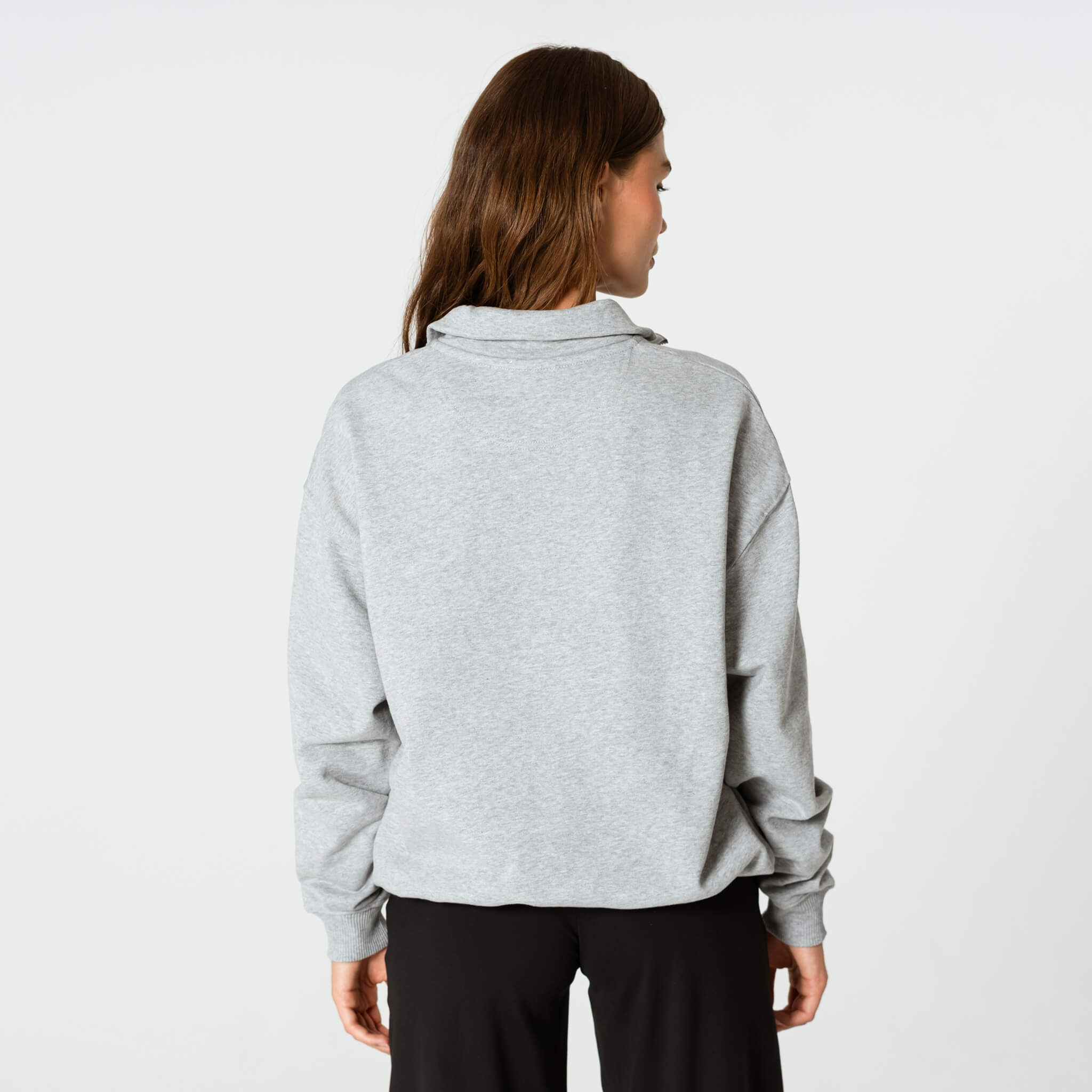 Quarter-Zip Relaxed Sweater - Ninepine