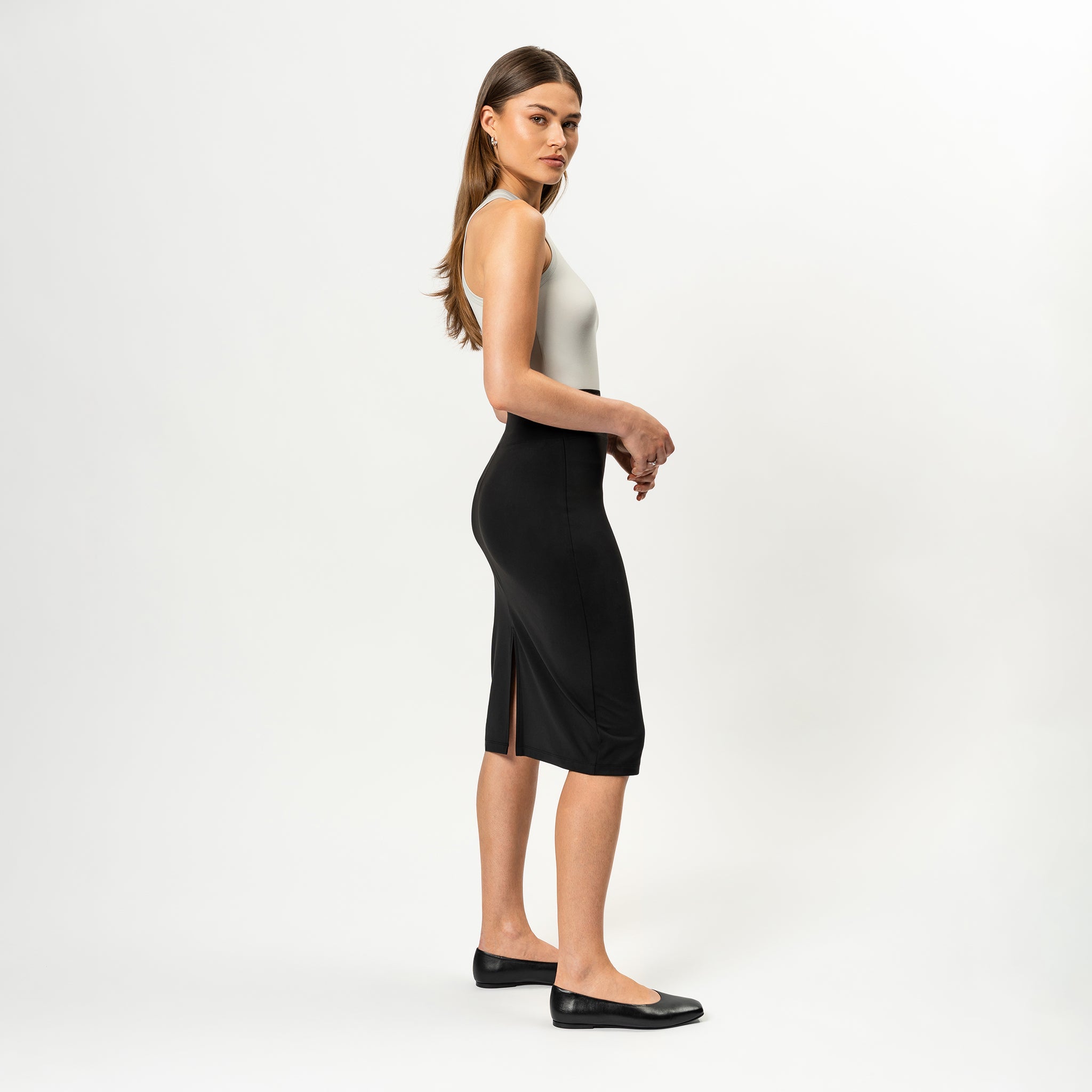 Asana Midi Skirt - Ninepine