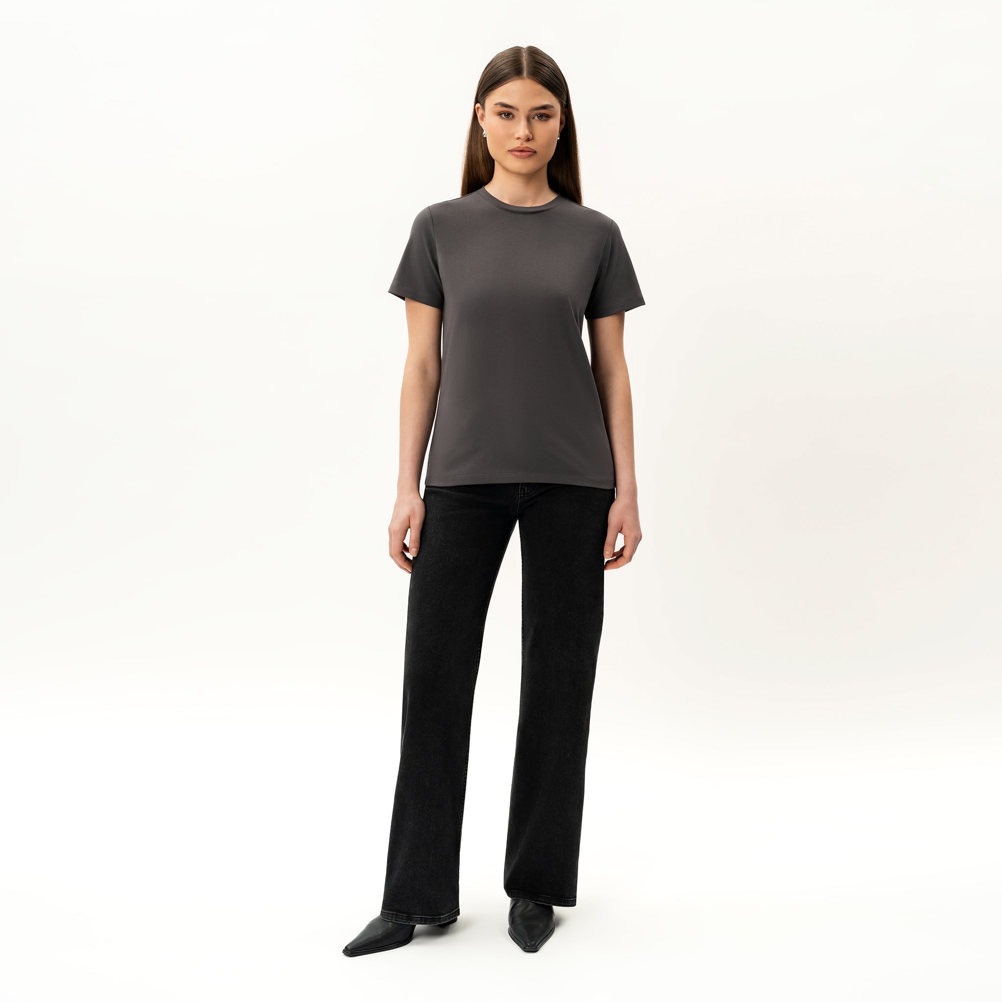 Fitted Pima T-shirt - Ninepine