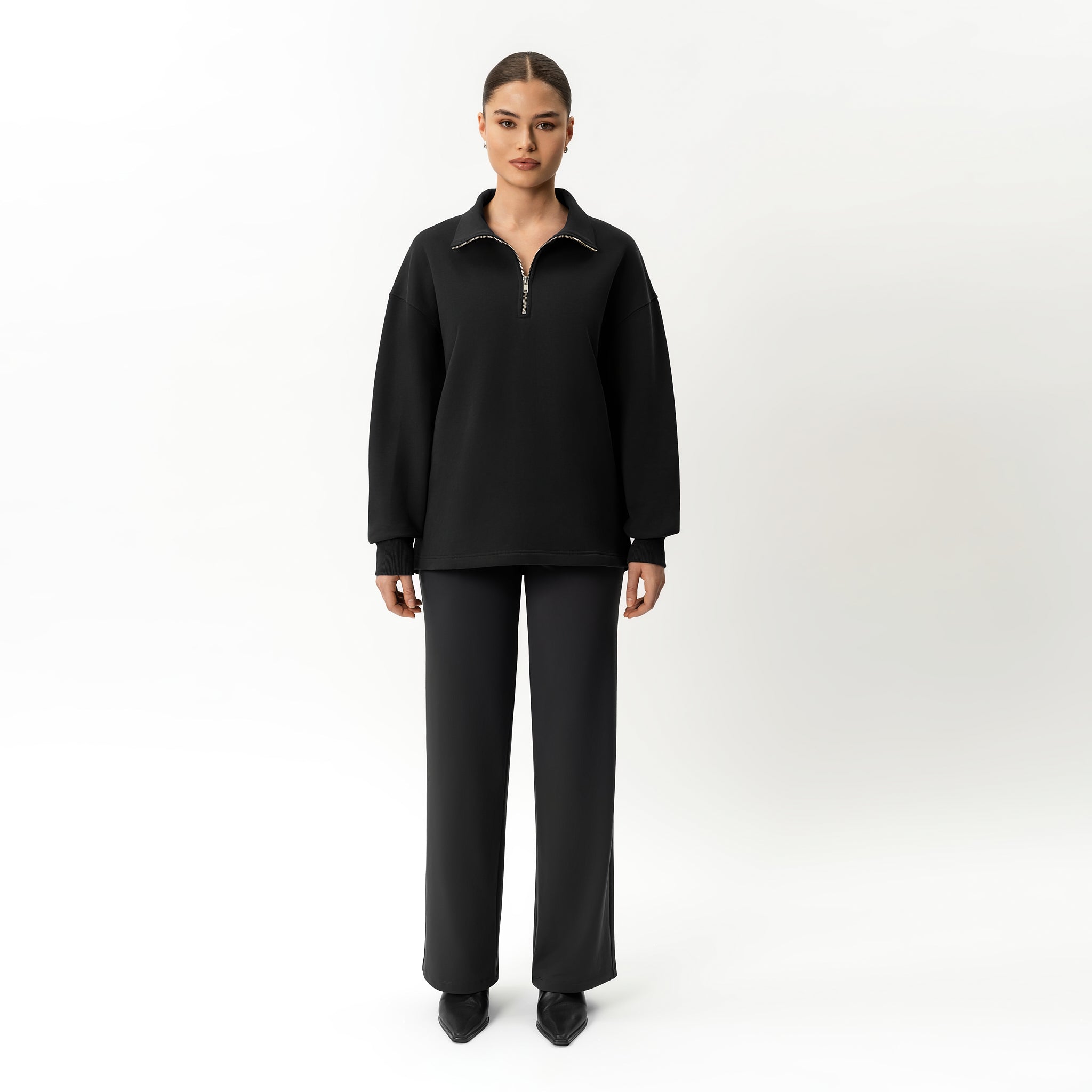 Quarter-zip pullover - Ninepine