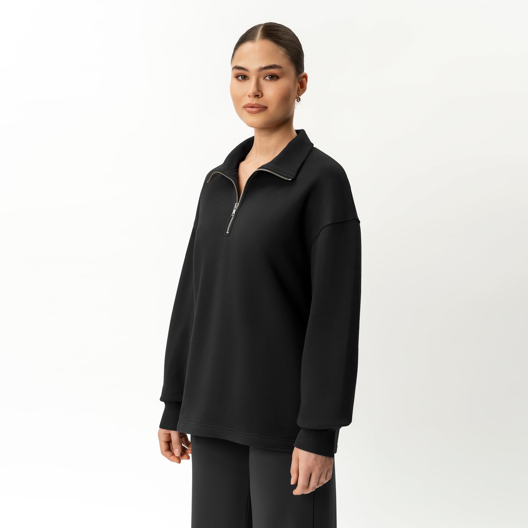 Quarter-zip pullover - Ninepine