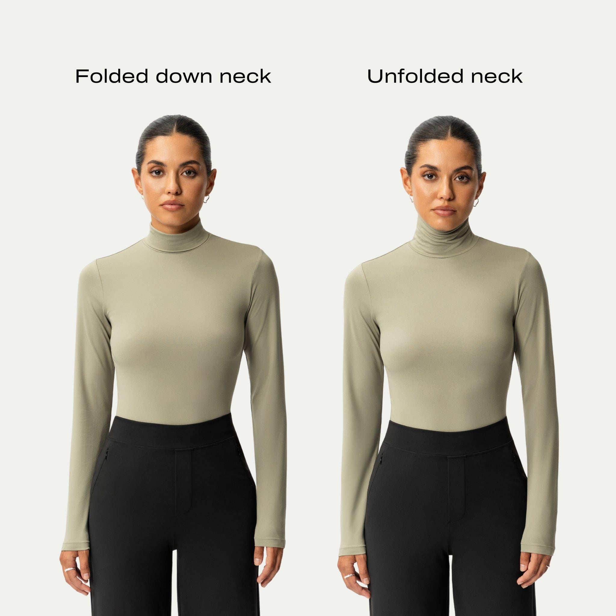 Soft Turtleneck Long-sleeve - Ninepine