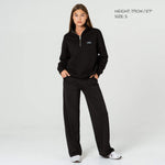 Quarter-Zip Relaxed Sweater - Ninepine