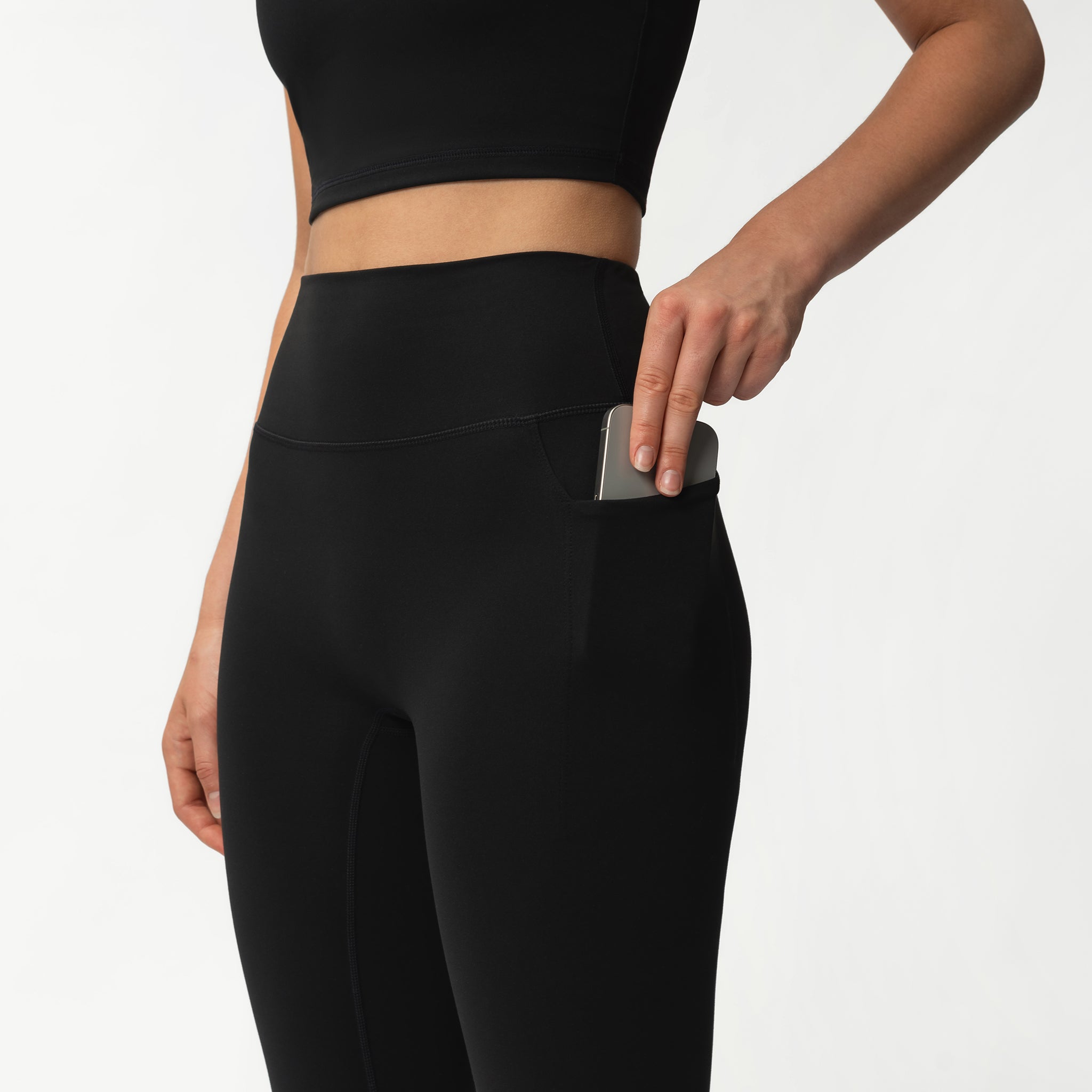 Asana Pocket Legging II Old - Midnight Blue - Ninepine