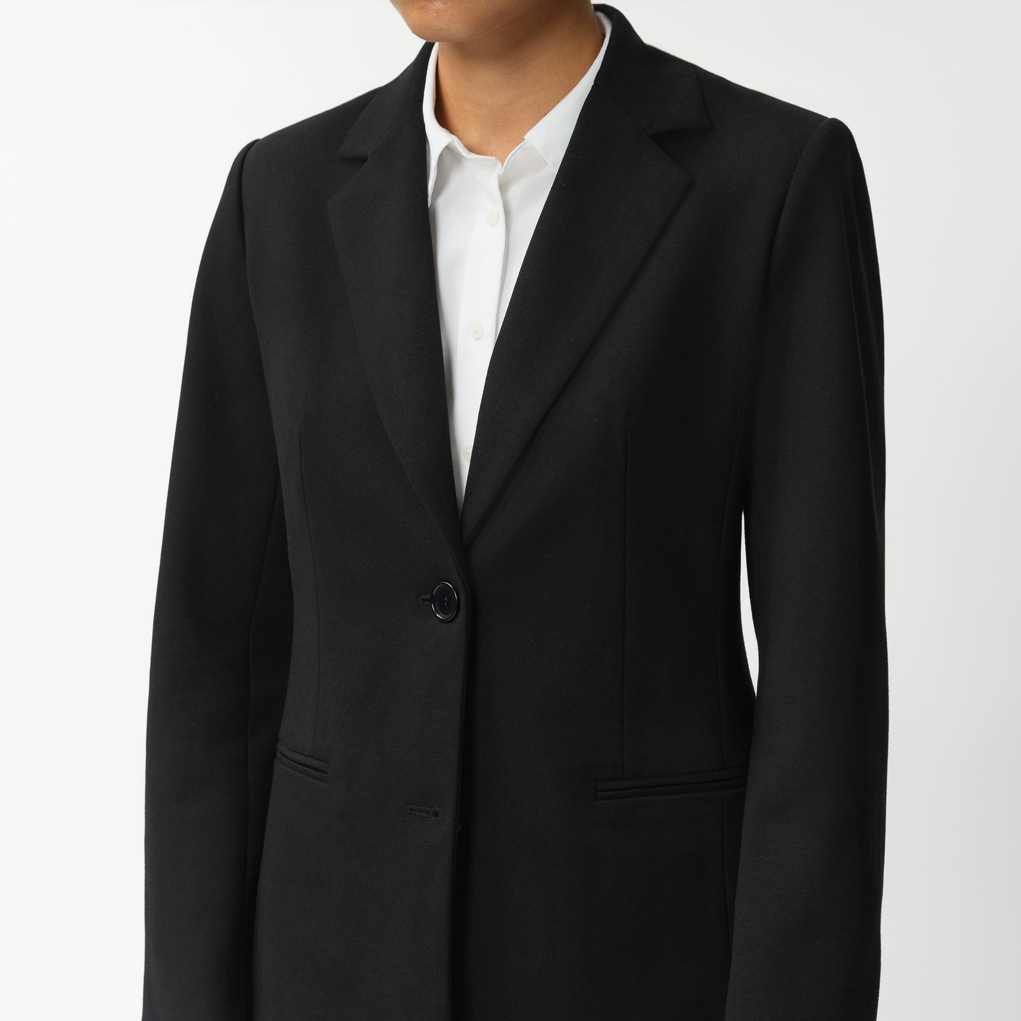 Tailored Ponte Blazer - Ninepine