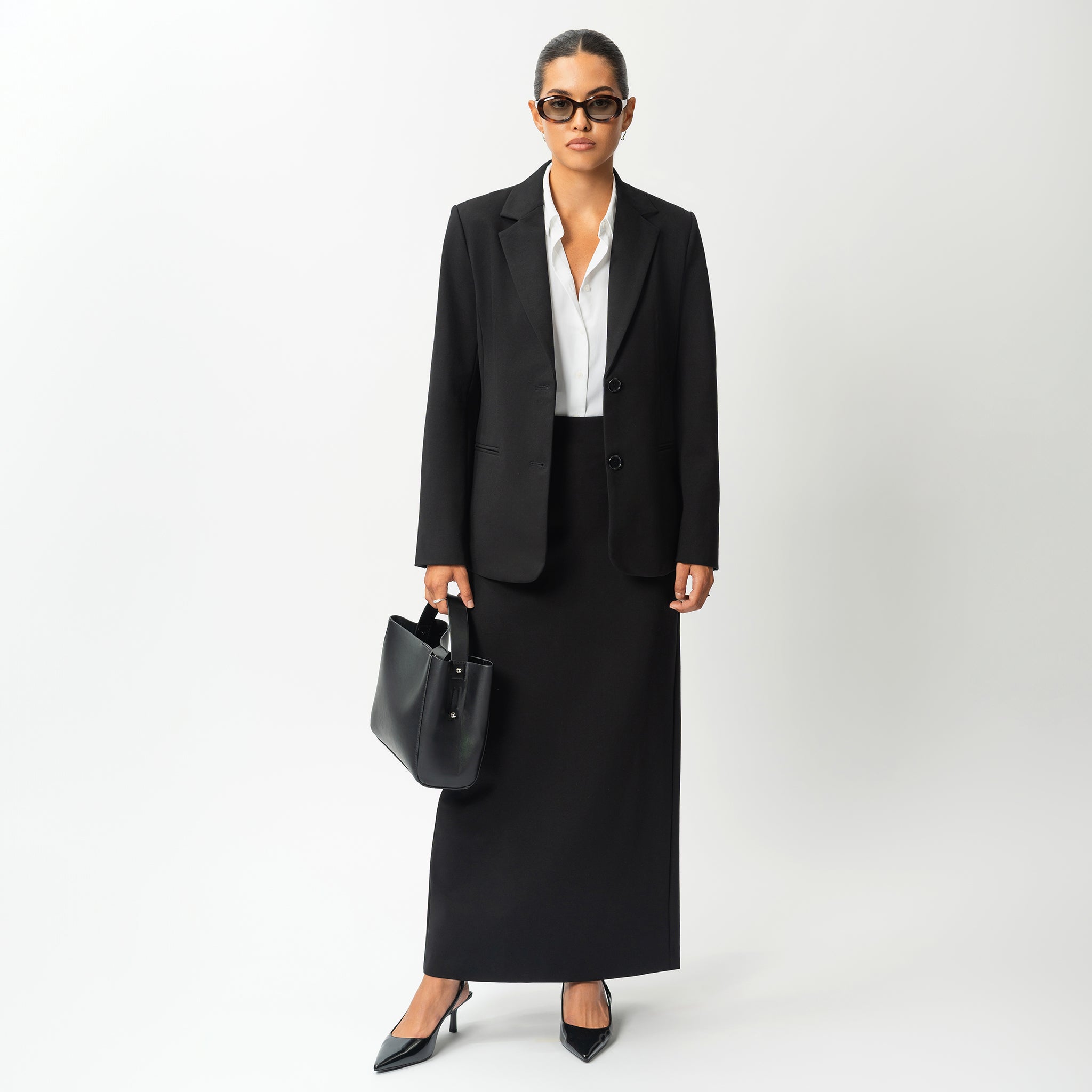 Tailored Ponte Blazer - Ninepine