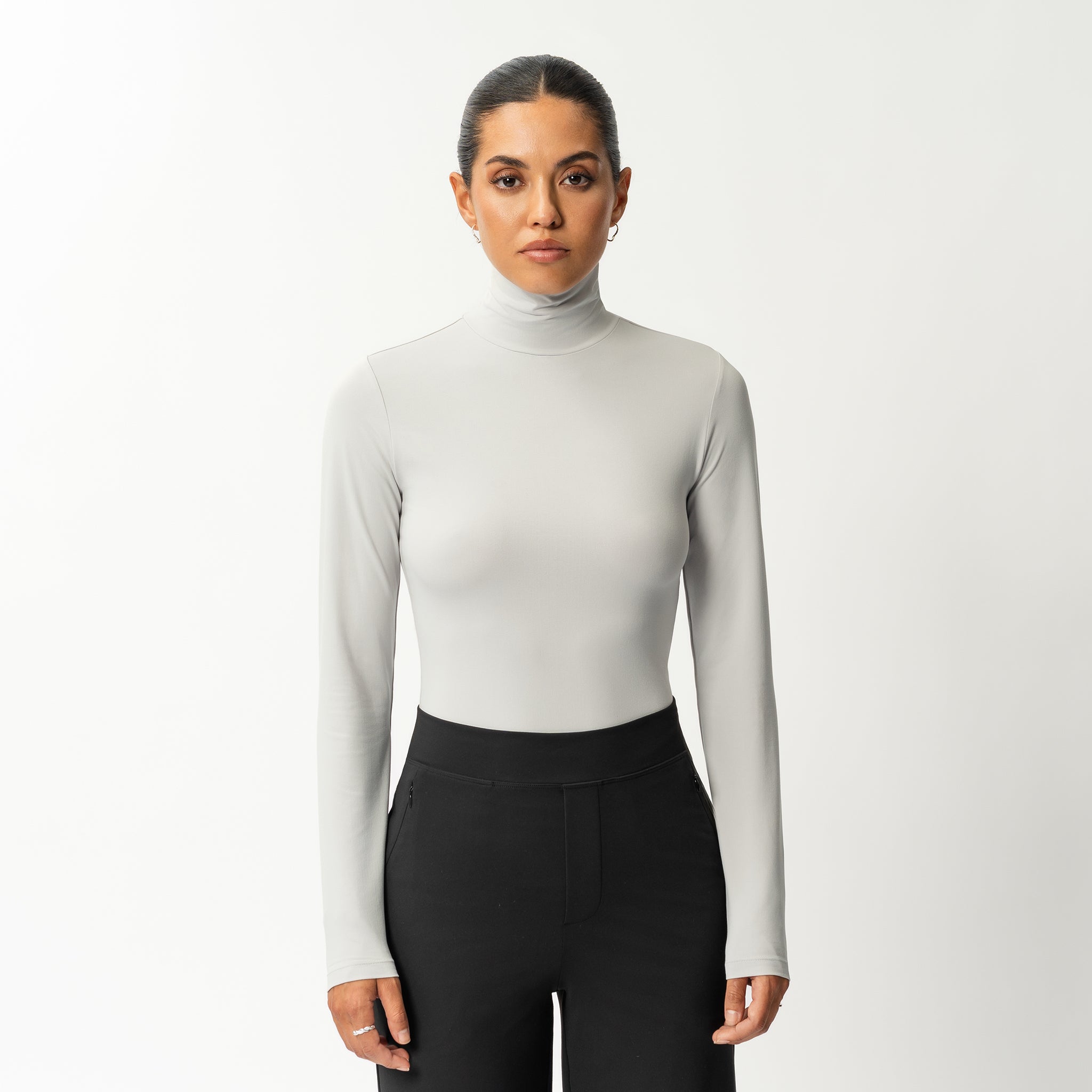 Soft Turtleneck Long-sleeve - Ninepine