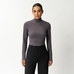 Soft Turtleneck Long-sleeve - Ninepine