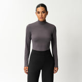 Soft Turtleneck Long-sleeve - Ninepine
