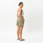 Light Ponte Shorts - Ninepine