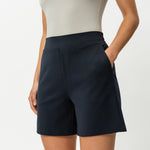 Light Ponte Shorts - Ninepine