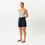 Light Ponte Shorts - Ninepine