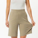 Light Ponte Shorts - Ninepine