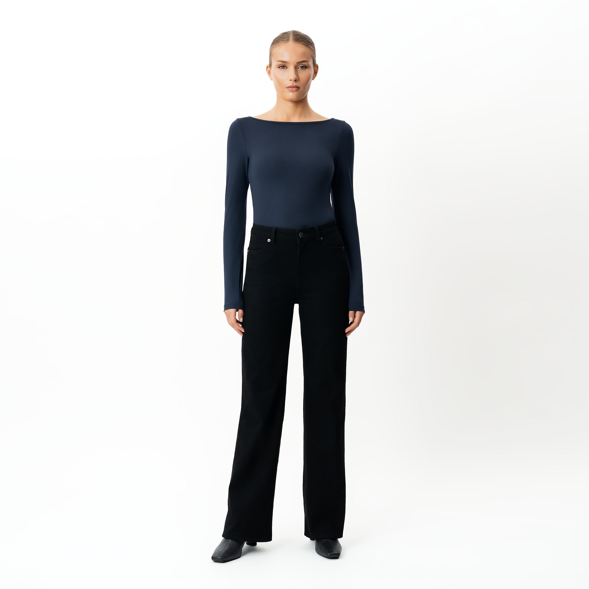 Soft Boatneck Long-sleeve - Ninepine