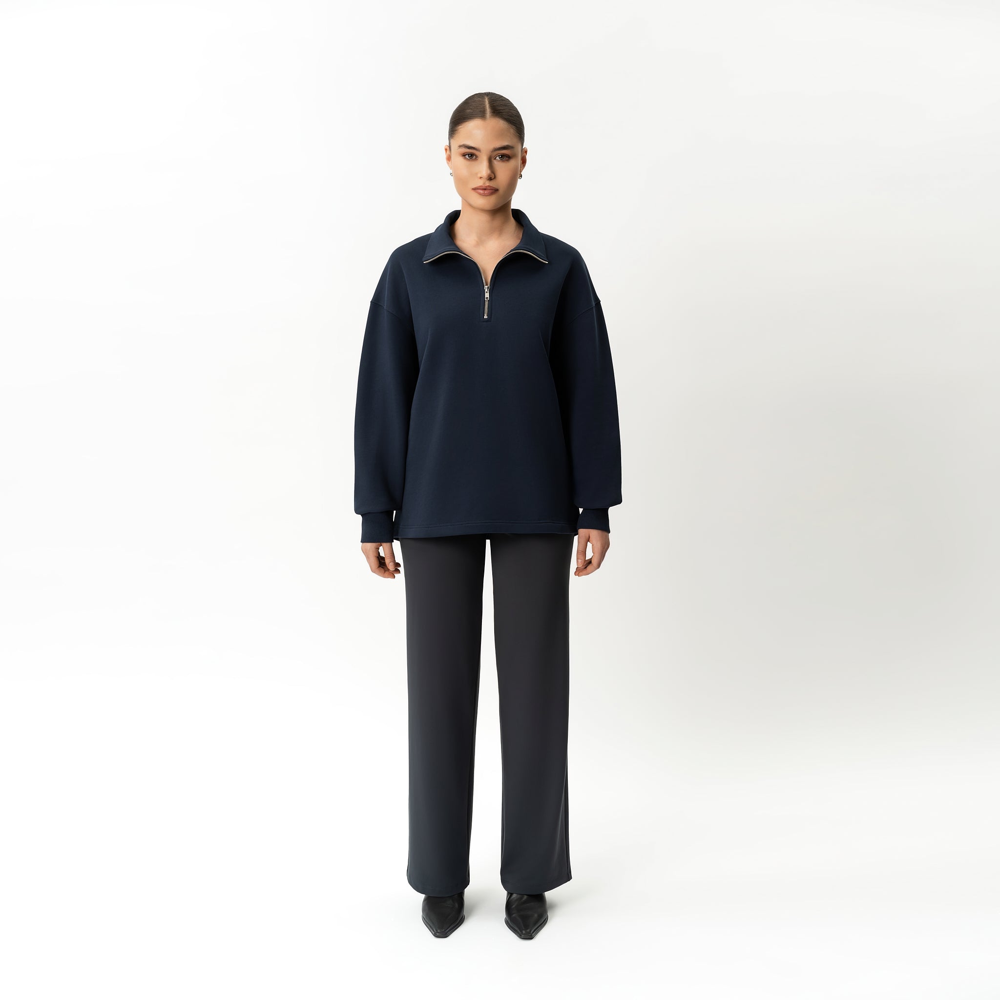 Quarter-zip pullover - Ninepine