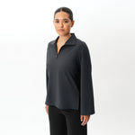 Asana Relaxed Quarter-zip - Ninepine