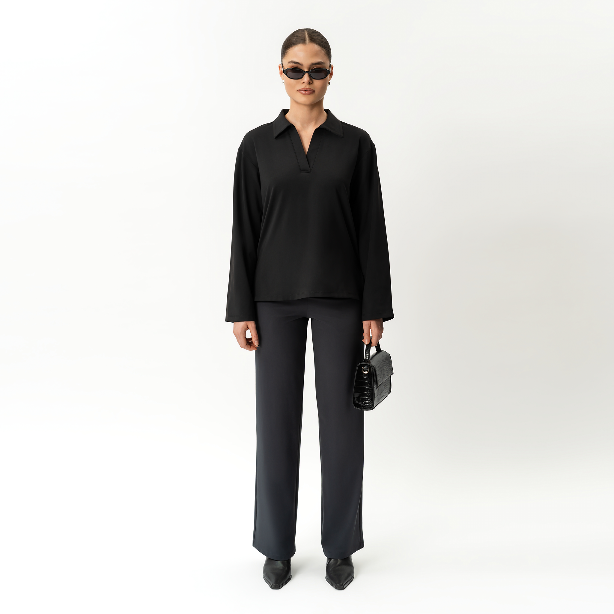 Asana Polo Top - Ninepine