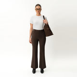 Crepe Bootcut Trouser - Ninepine