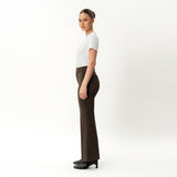 Crepe Bootcut Trouser - Ninepine