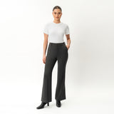 Crepe Bootcut Trouser - Ninepine