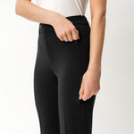 Crepe Slim Trouser - Ninepine