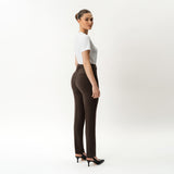 Crepe Slim Trouser - Ninepine