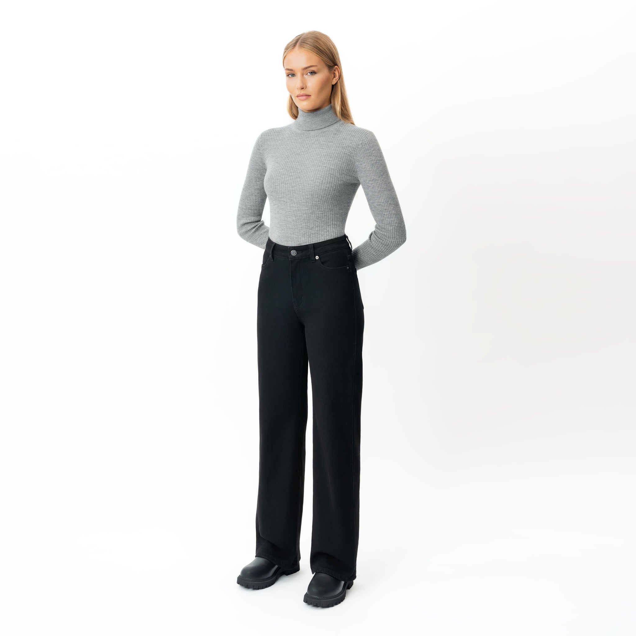 Winter Fleece Denim™ Relaxed Jeans - Ninepine