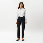 Tailored Ponte Straight Trouser - Ninepine