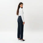 Tailored Ponte Straight Trouser - Ninepine
