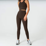 Asana Minimal Legging II - Midnight Blue - Ninepine