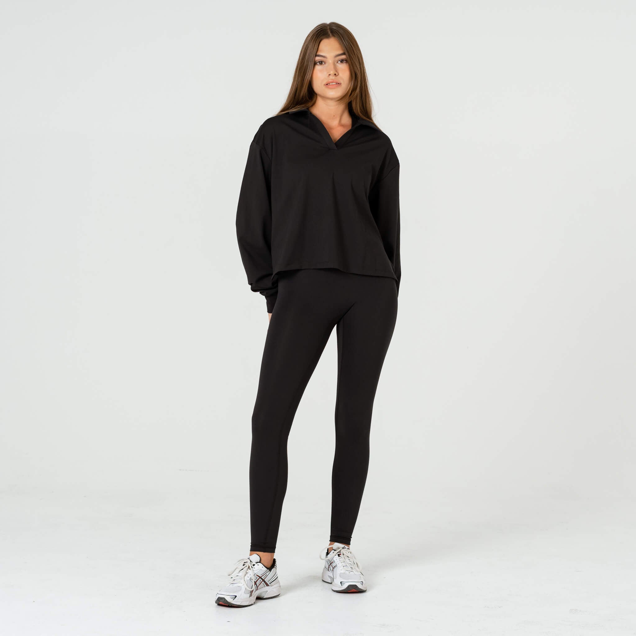 Asana Minimal Legging II - Midnight Blue - Ninepine