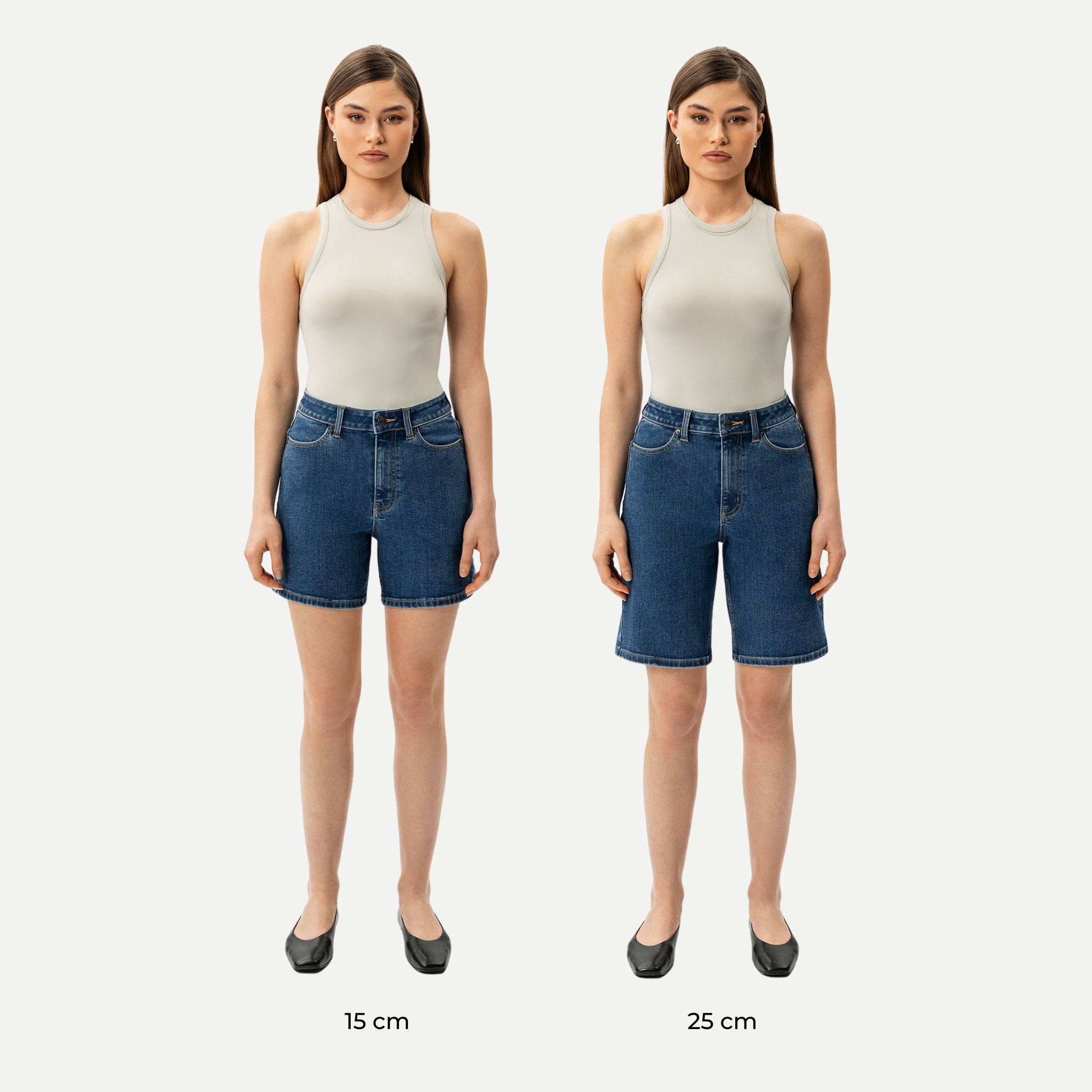 Stretchy ComfortDenim™ Shorts - Ninepine