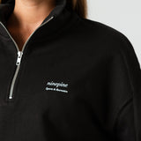 Quarter-Zip Relaxed Sweater - Ninepine