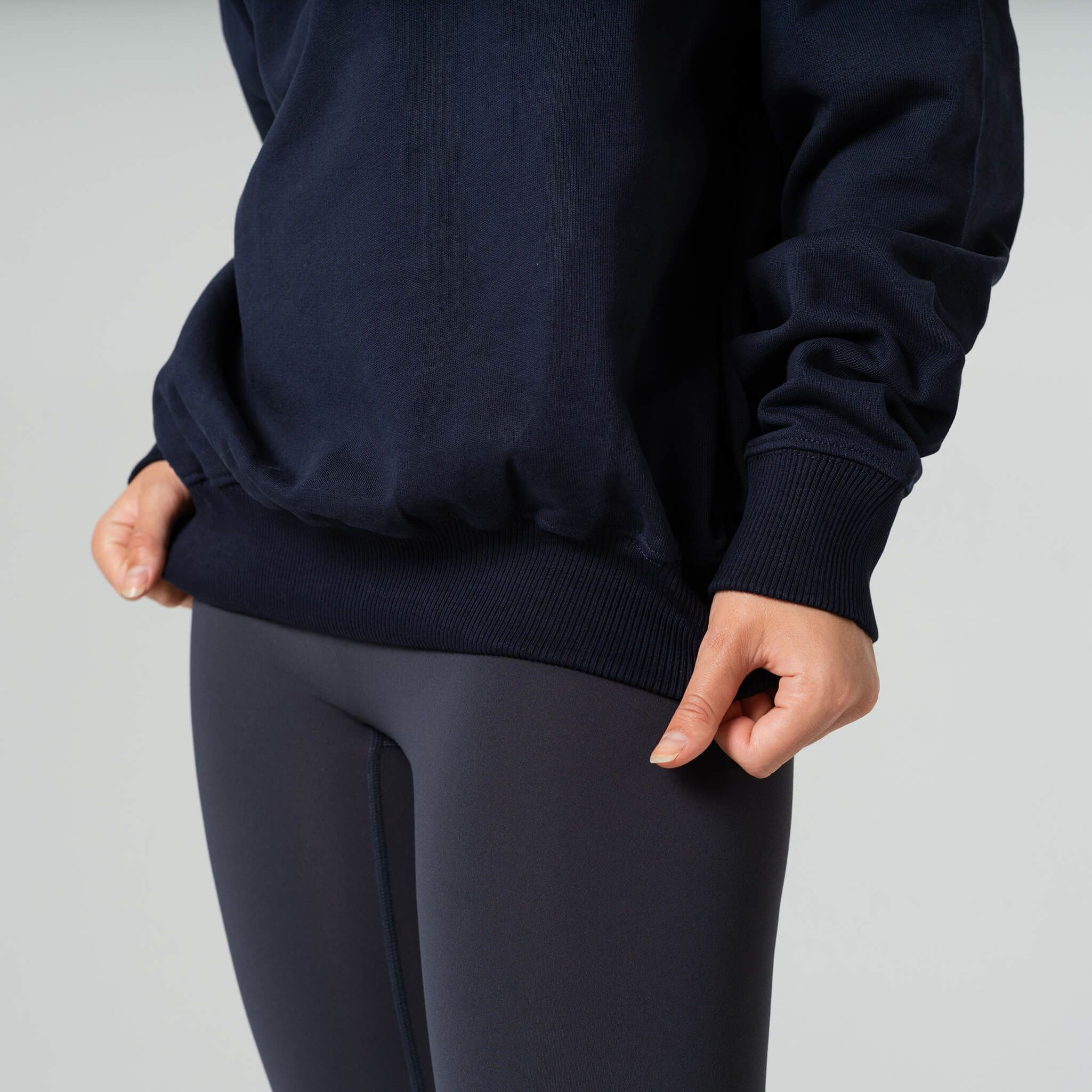 Quarter-Zip Relaxed Sweater - Ninepine