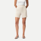 Light Ponte Shorts - Ninepine