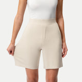 Light Ponte Shorts - Ninepine