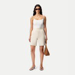 Light Ponte Shorts - Ninepine