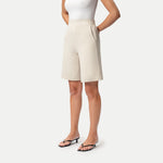 Light Ponte Shorts - Ninepine